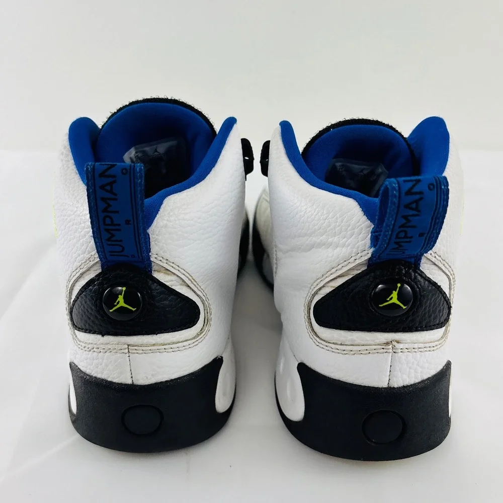 Nike Jordan Jumpman ProbWhite‎ Cyber Size 7Y Basketball Sneaker 907973-100